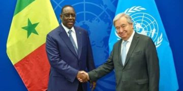 NEW YORK: MACKY SALL S’EST ENTRETENU AVEC LE SECRÉTAIRE GÉNÉRAL DE L’ONU, ANTÓNIO GUTERRES