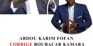 REPORT DE L’ÉLECTION PRÉSIDENTIELLE ? ABDOU KARIM FOFAFA RÉPOND À BOUBACAR CAMARA. « L’élection présidentielle se tiendra le 25 février 2024, dans le respect strict du calendrier républicain »