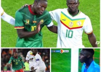La réaction de Koulibaly, Édouard Mendy et Sadio Mané après la victoire des lions sur le Cameroun ???????? (1-0)