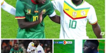 La réaction de Koulibaly, Édouard Mendy et Sadio Mané après la victoire des lions sur le Cameroun ???????? (1-0)